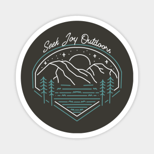 Seek Joy Outdoors Magnet